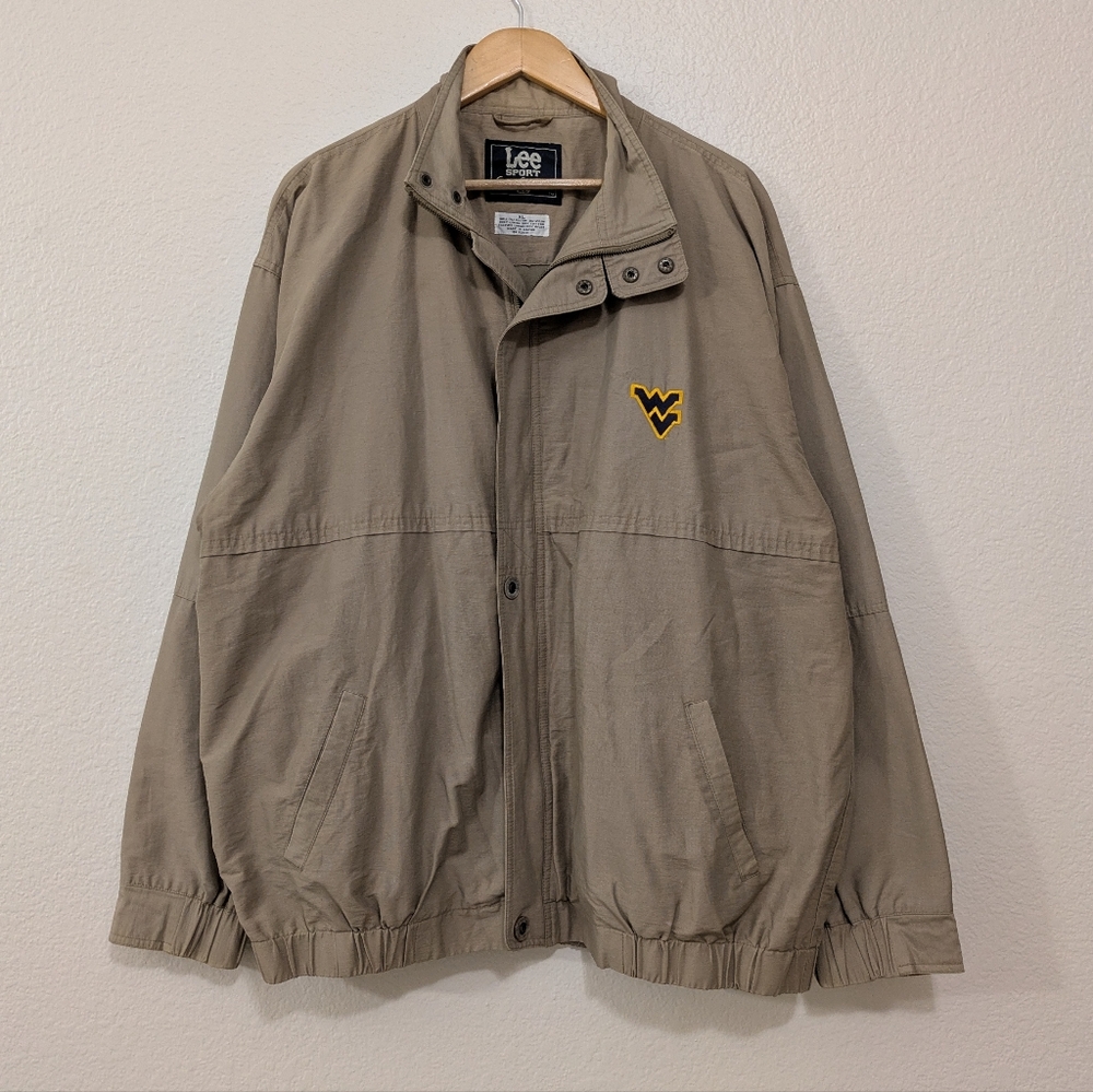 Vintage 90s Lee Sport West Virginia University Men's Windbreaker